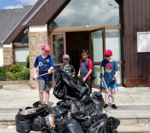 la chasse aux détritus